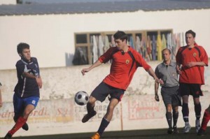 Imagen de Daza Blanco en el último partido