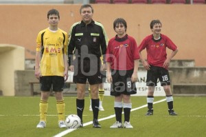 Juan Alzamora con los capitanes