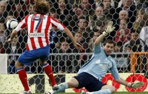 Gol del Atletico de Madrid