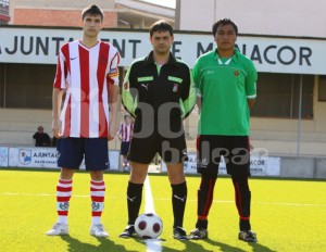 Marcos Garcia del Sol con los capitanes