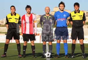 Guerrero Maria con los capitanes.