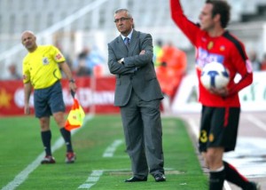 Manzano durante el partido