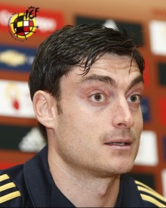 Albert Riera en rueda de prensa