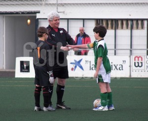 El Colegiado del encuentro con los capitanes