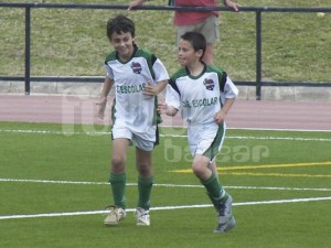 Garriga y Sard los dos goleadores del partido