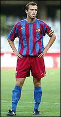 Arnau Caldentey en foto de archivo con el Barça