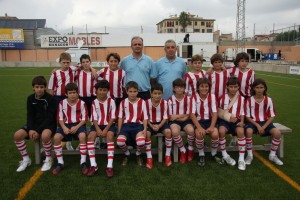 Plantilla alevin del CD. Manacor