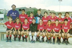 CD. Penya Arrabal Benjamín CIM, temp. 94-95. Pulsa sobre la foto para ampliarla