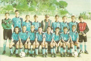 CD. San Cayetono Infantil, temp.94-95.Pulsa sobre la foto para ampliarla