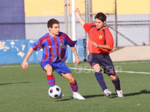 Cesar Collado en un partido con el Soledad