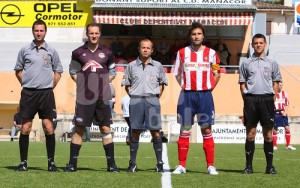 Daza Blanco con los capitanes