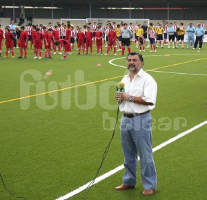 Vicenç Acuñas el día de la presentación