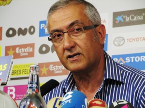 Manzano en rueda de prensa