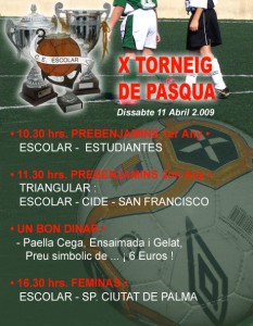 Cartel del Torneo