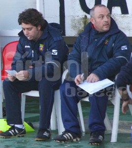 Miguel Ángel en el banquillo del Poblense