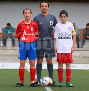 Morey Cámara con los capitanes