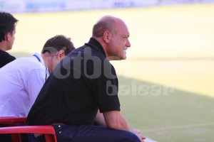 Calderé en Binissalem durante el partido