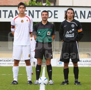 Flaquer Rey con los capitanes