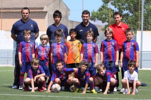 El Poblense Prebenjamín F8 campeón del grupo D.