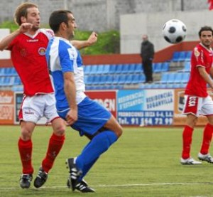 Jonan García, durante un encuentro del Eivissa de la presente temporada