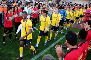 El Mallorca le hace el pasillo al campeón de copa y liga.