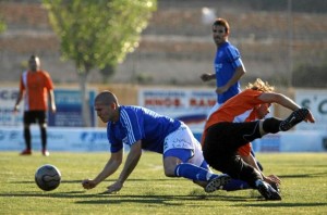 Imagen del partido entre el Sant Josep y el San Rafael 