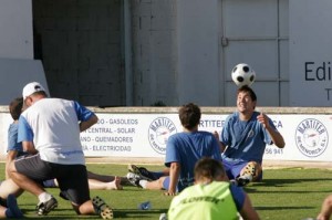 Entrenamiento del Sporting