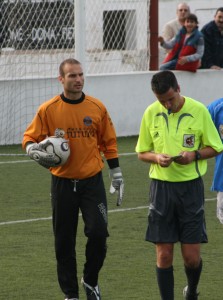 El portero Eloy renovado con el Sporting