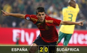 España derrota a Sudafrica