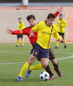 FC. Barcelona juvenil foto archivo