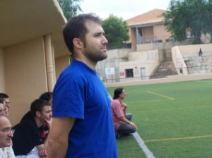 Joan Moranta, en un partido del Llosetense de este curso.  FOTOPRENS