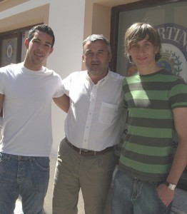Omar, John y Paco Segarra