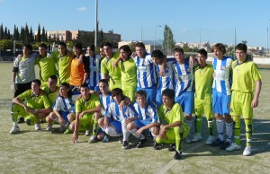 Los dos equipos que jugaron la final