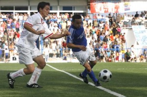 Imagen del partido que jugaron San Rafael y Llosetense el pasado domingo .  J.A.R. 