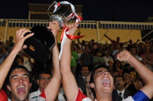 El Sevilla campeón de la copa del Rey juvenil