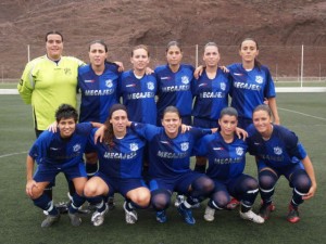 Equipo femenino del Tacuense Car Doctor de Tenerife
