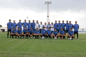 Sporting Mahonés 2009/10. “Foto de familia” de los componentes del equipo para esta temporada