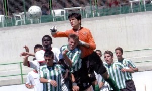 Ángel de la Calzada con el Betis