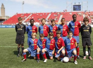 El FC. Barcelona campeón en Brunete 2009