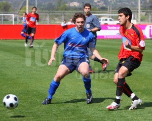 David Mateu la pasada temporada en las filas del CD. Manacor.