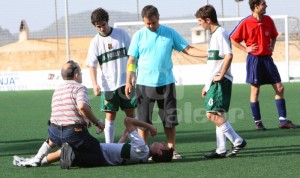 Imagen del Poblense B en son Servera esta pasada temporada