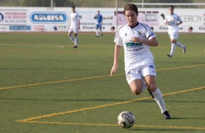 Pepe Grimaldo, durante un partido de la Peña Deportiva del curso 07-08.  D.I