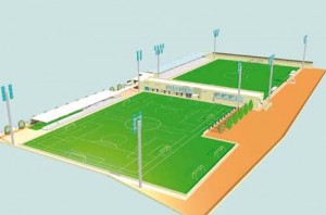 Será así. El Nou Bintaufa deberá tener el aspecto que muestra esta infografía. Será la instalación deportiva más moderna de Balears