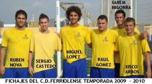 Fichajes Ferriolense para la temporada 2009-10