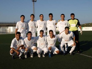 Una de las alineaciones del Felanitx en la presente pretemporada