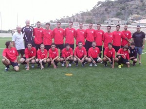 Plantilla y técnicos del Valldemossa 2009-2010