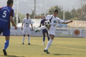 Adrián Ramos durante su etapa como jugador de la Peña Deportiva  VICENT MARI 