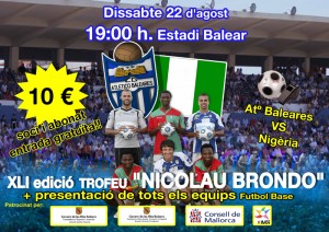 Cartel del Nicolás Brondo