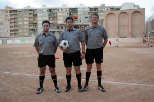 Juanma Albiol con Oscar y Santandreu