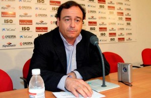 Pep Bonet, el día que se despidió del Real Mallorca, el 13 de junio de 2005.  Foto: Miquel Massutí